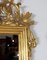 Espejo Luis XVI dorado de madera y pan de oro, finales de 1800, Imagen 9