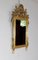 Louis XVI Gilt Mirror in Wood & Gold Leaf, Late 1800s 2