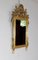 Louis XVI Gilt Mirror in Wood & Gold Leaf, Late 1800s, Image 2