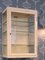 Wandmontierter Medizinschrank aus Blech und Glas 5