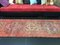 Turkish Red Color Distressed Entryway Long Runner Rug 8