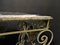 French Console in Wrought Iron and Marble 9