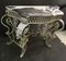 French Console in Wrought Iron and Marble 6