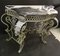 French Console in Wrought Iron and Marble, Image 6