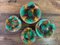 Muschelförmiges Majolika Dessertservice von Wedgwood House, 12 . Set 5