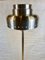 Danish Floor Lamp in Gold Metal 7