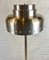 Danish Floor Lamp in Gold Metal 14