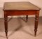 19th Century English Mahogany Partner Desk 7