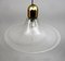 Mid-Century Modern Pendant Lamp in Spiral Murano Glass, Italy, 1970s 6