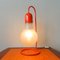 Lampada da tavolo rossa di Stilux Milano, anni '70, Immagine 2