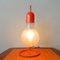 Red Table Lamp from Stilux Milano, 1970s 5