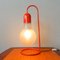 Red Table Lamp from Stilux Milano, 1970s 4