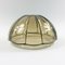 Large Mid-Century Glass Ceiling Light or Flush Mount from Limburg, Germany, 1960s, Image 10