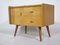 Mid-Century Mini Sideboard aus Kirschholz mit Intarsien, 1960er 4