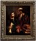 After Caravaggio, Youth and Wisdom, 2007, Oil on Canvas, Framed, Image 1
