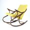 Mid-Century Czechoslovakian Rocking Armchair in Bentwood from Ton, 1960s, Image 1