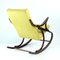 Mid-Century Czechoslovakian Rocking Armchair in Bentwood from Ton, 1960s, Image 9
