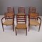 Danish Chair Set by Niels Otto Møller for J.L. Møllers, Set of 6, Image 2