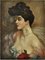 After G. Boldini, Portrait of a Woman, 2002, Oil on Canvas, Framed, Image 1