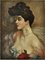 After G. Boldini, Portrait of a Woman, 2002, Oil on Canvas, Framed, Immagine 1