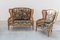 Sofa and 2 Bamboo Armchairs, 1980s, Set of 3 4
