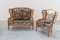 Sofa and 2 Bamboo Armchairs, 1980s, Set of 3, Image 4