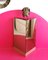 Large Triangular Mirrored Plinth with Pink Lacquer Base by Rougier, Canada, 1970s 2