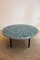 Mid-Century Blue Coffee Table with Mosaic by Berthold Müller, 1960, Image 1