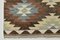 Vintage Turkish Kilim Runner Rug 13