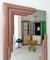 Large American Deco Revival Pink & Mauve Wall Mirror by Vanguard Studios, California, 1980s, Image 2