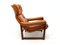 Scandinavian Leather Chair, 1970s, Image 9