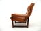Scandinavian Leather Chair, 1970s, Image 6