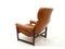 Scandinavian Leather Chair, 1970s, Image 7