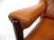 Scandinavian Leather Chair, 1970s, Image 15