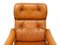 Scandinavian Leather Chair, 1970s, Image 13
