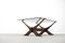 Modern Scandinavian Walnut Conditory Table by Fredrik Schriever, 1960s, Image 4