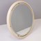 Vintage Regency Hollywood Mirror in White with Facet Cut, Image 6