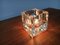 Vintage German Glass TA 14 Cube Table Lamp from Peill & Putzler, 1970s, Image 5