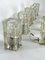 Clear Murano Glass Sconces by Albano Poli for Poliarte, Set of 9 8