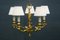 Gilded Antique Chandelier in Rococo Style ~1910 From Germany 9