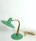 Mid-Century Modern Italian Brass and Green Lacquer Table Lamp, 1950s 13