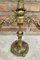 Französische Louis XVI Kerzenständer aus vergoldeter Bronze mit 4 Leuchten, 2er Set 5