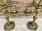 French Louis XVI Style 4-Light Candelabras in Gilt Bronze, Set of 2 2