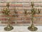 French Louis XVI Style 4-Light Candelabras in Gilt Bronze, Set of 2 1