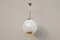 Murano Glass Ceiling Light Sphere from Mazzega 1