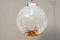 Murano Glass Ceiling Light Sphere from Mazzega 3
