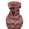 Jarrón Mid-Century de porcelana rosa, Imagen 5