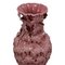 Mid-Century Vase aus rosa Porzellan 5