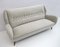 Mid-Century Modern Velvet Sofa by Gio Ponti for Isa, 1950s, Image 4