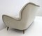 Mid-Century Modern Velvet Sofa by Gio Ponti for Isa, 1950s 8